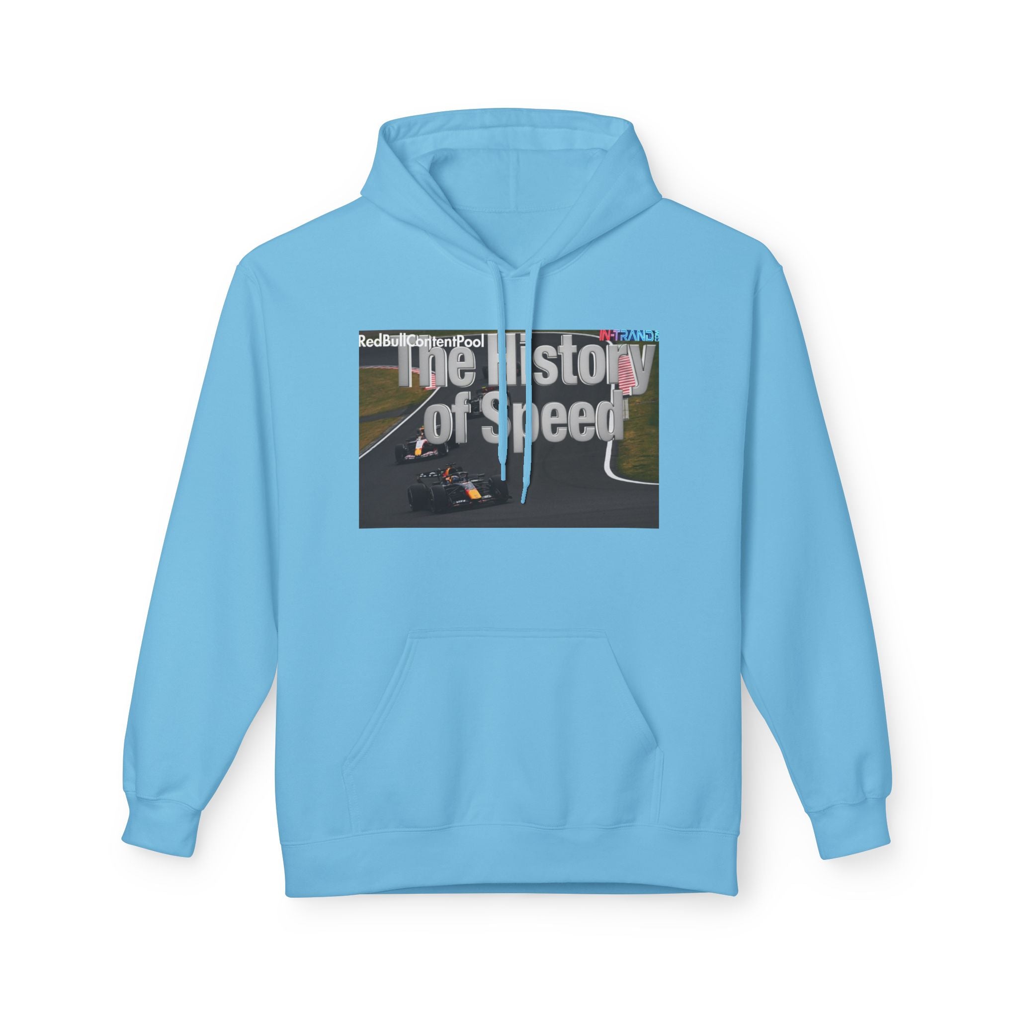 Racing Hoodie – “The History of Speed” Formula Car Graphic