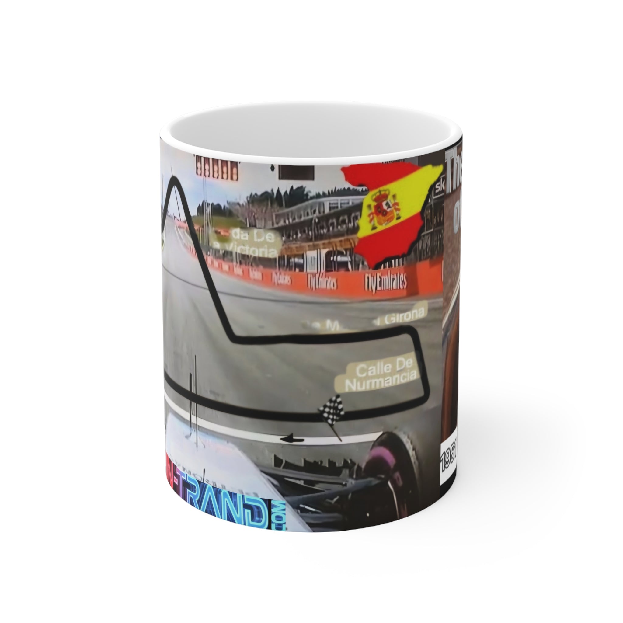 Racing Track Mug – Spa-Francorchamps F1 Circuit Coffee Cup