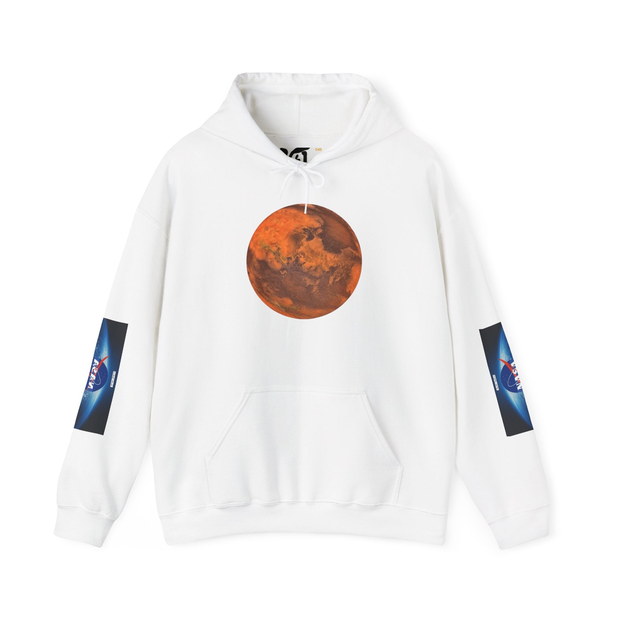 HOODIE MY GALAXY MARS Planet  — Retro NASA Poster Space Sweatshirt