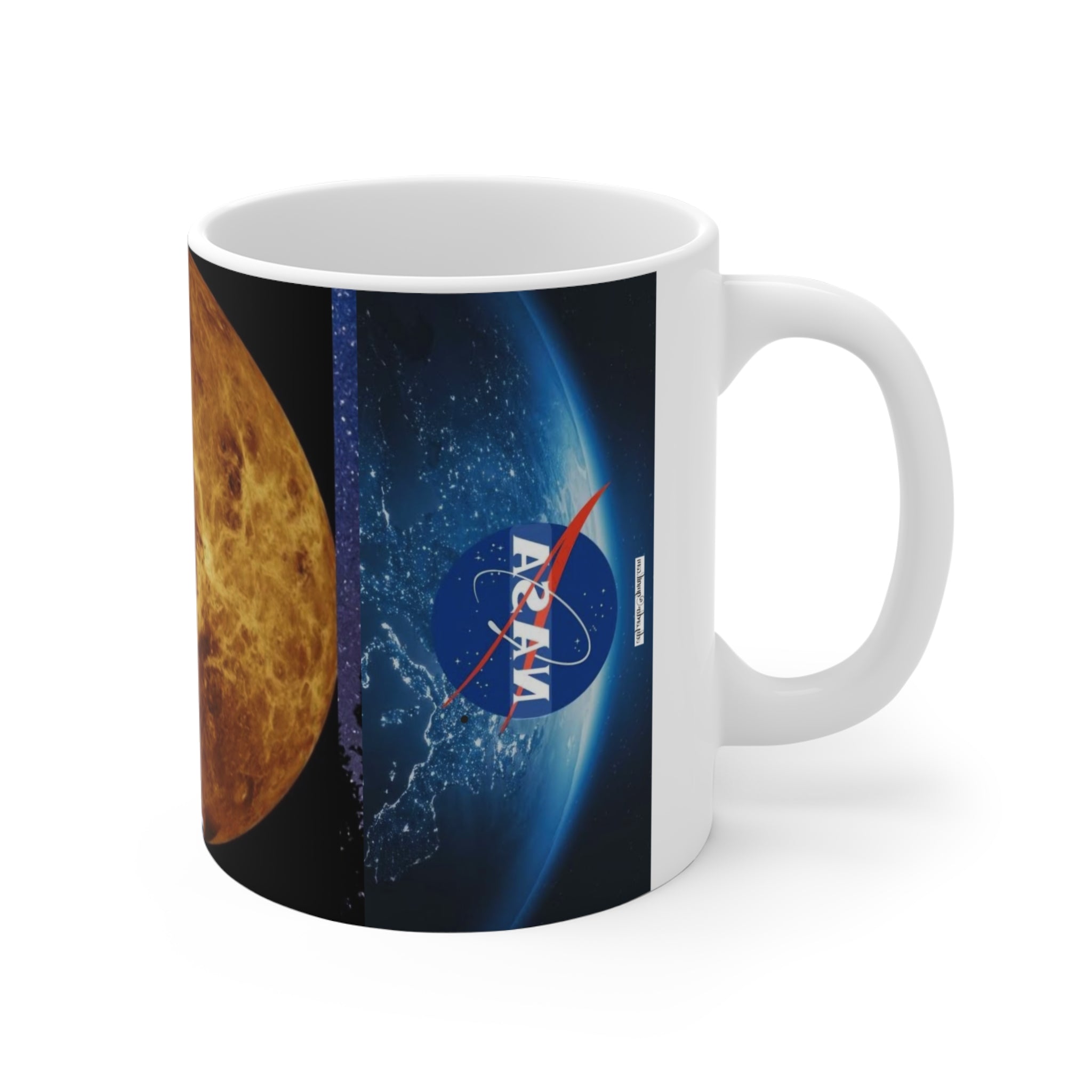 MUG MY GALAXY NASA Venus Planet Mug — 11oz Space Science Coffee Cup