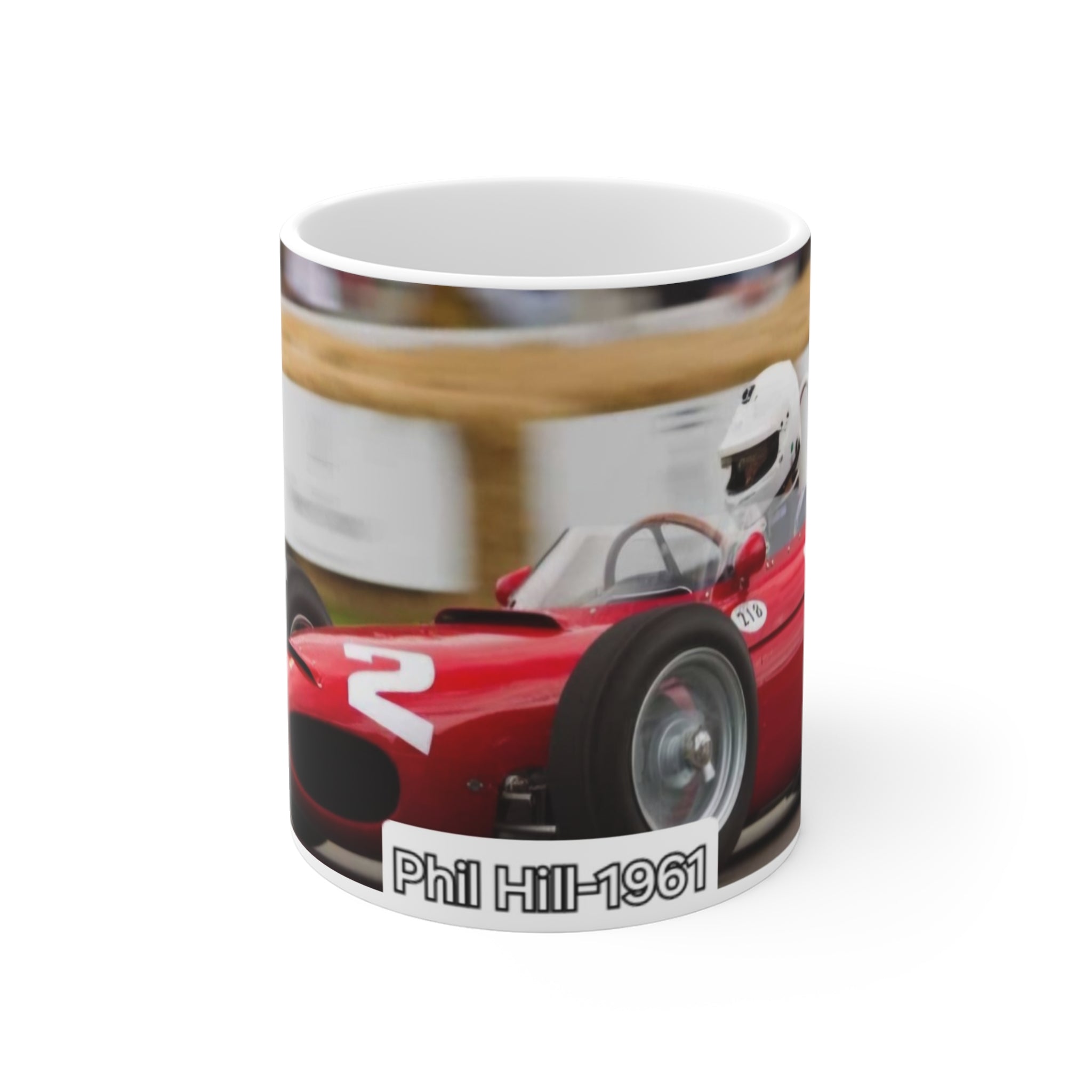 Vintage Racing Car Mug — 'The History of Speed' 11oz Coffee Cup