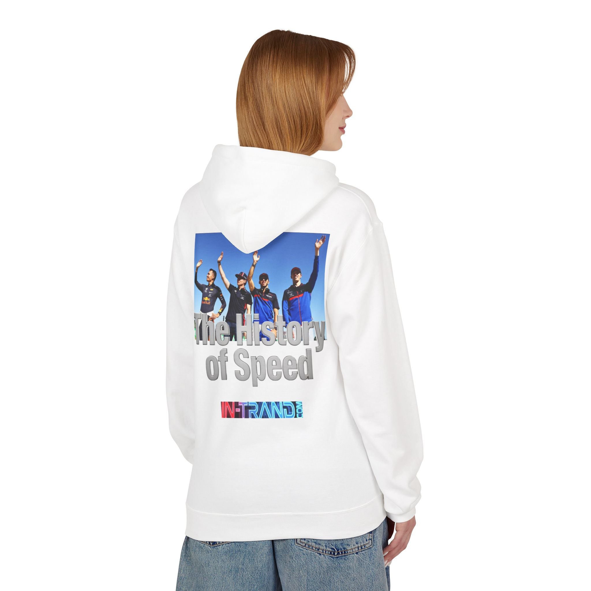 Hoodie - "The History of Speed" Retro Racing Crew Hoodie