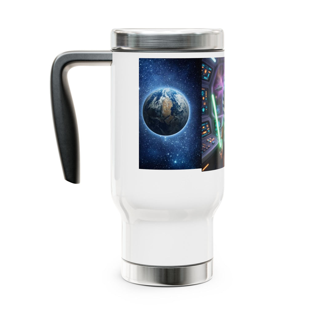 Kids in Space Travel Mug — 'Best Gift for Friends and Lovers' 14oz Stainless Steel