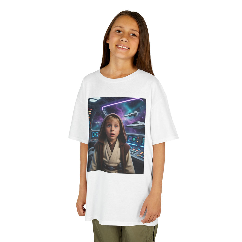 💎 Kids Space Adventure Jedi T-Shirt — Graphic Tee for Young Heroes 💎