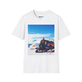 Snowmobile Adventure T-Shirt — Red Bull Winter Racing Print