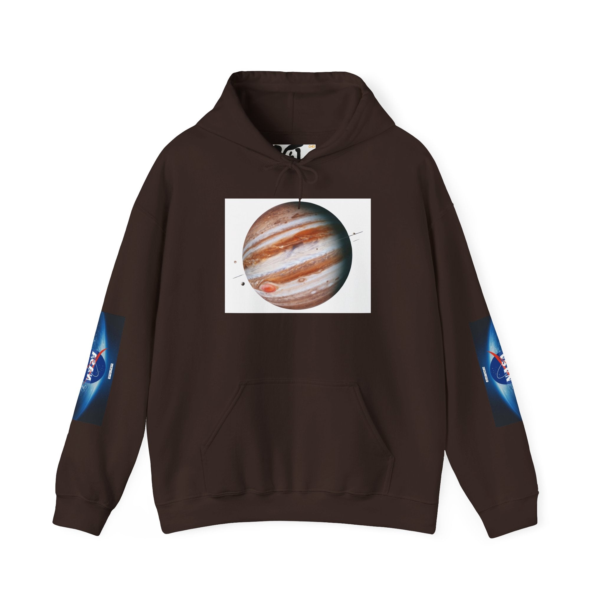 HOODIE MY GALAXY Planet Jupiter Hoodie — NASA-Inspired Space Graphic Pullover