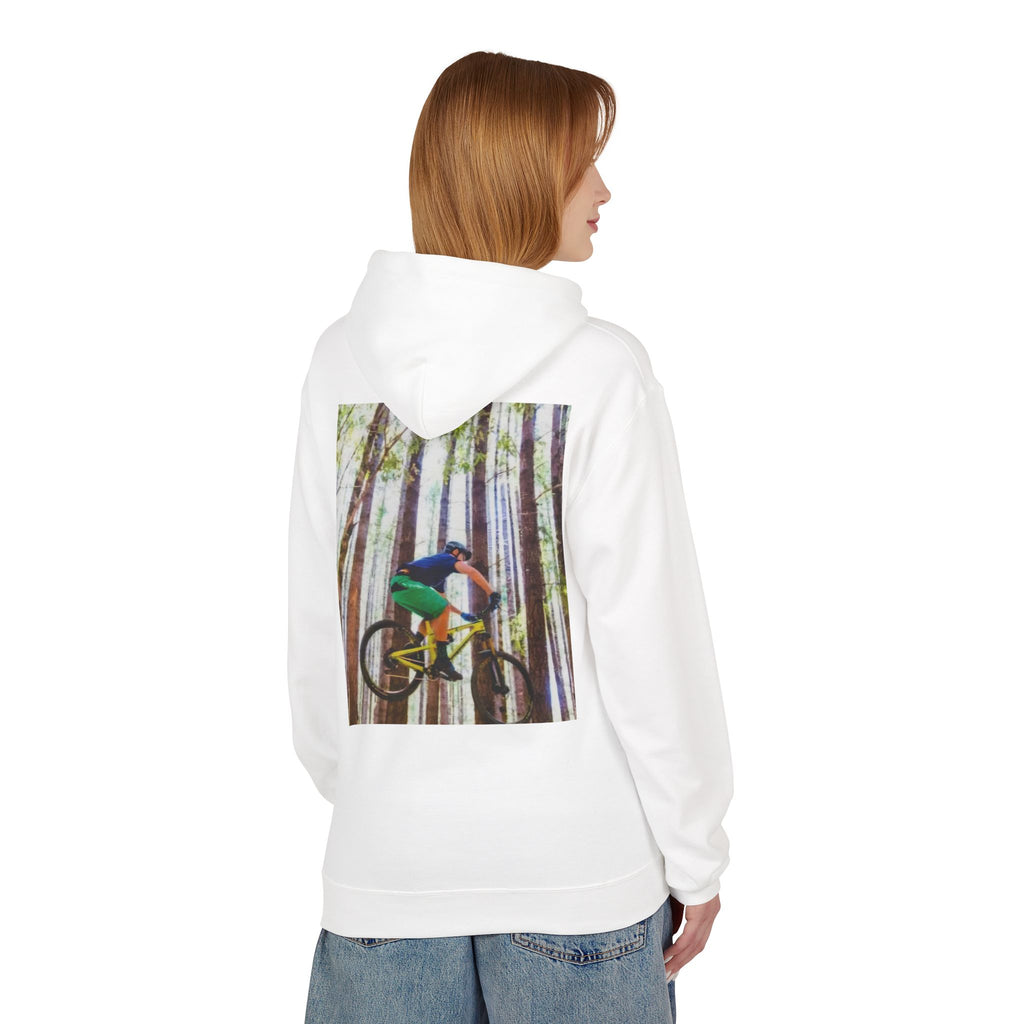 💎 Mountain Biker Hoodie — Forest Trail Cycling Sweatshirt 💎