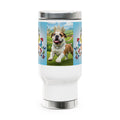 Bulldog & Butterflies Stainless Steel Travel Mug (14oz)