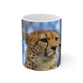 MUG NATURE WWF Cheetah Photo Mug — 11oz Wildlife Conservation Coffee Cup
