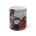 Mug - 'To Move Mountains' Snowmobile Winter Adventure Coffee Mug (11oz)