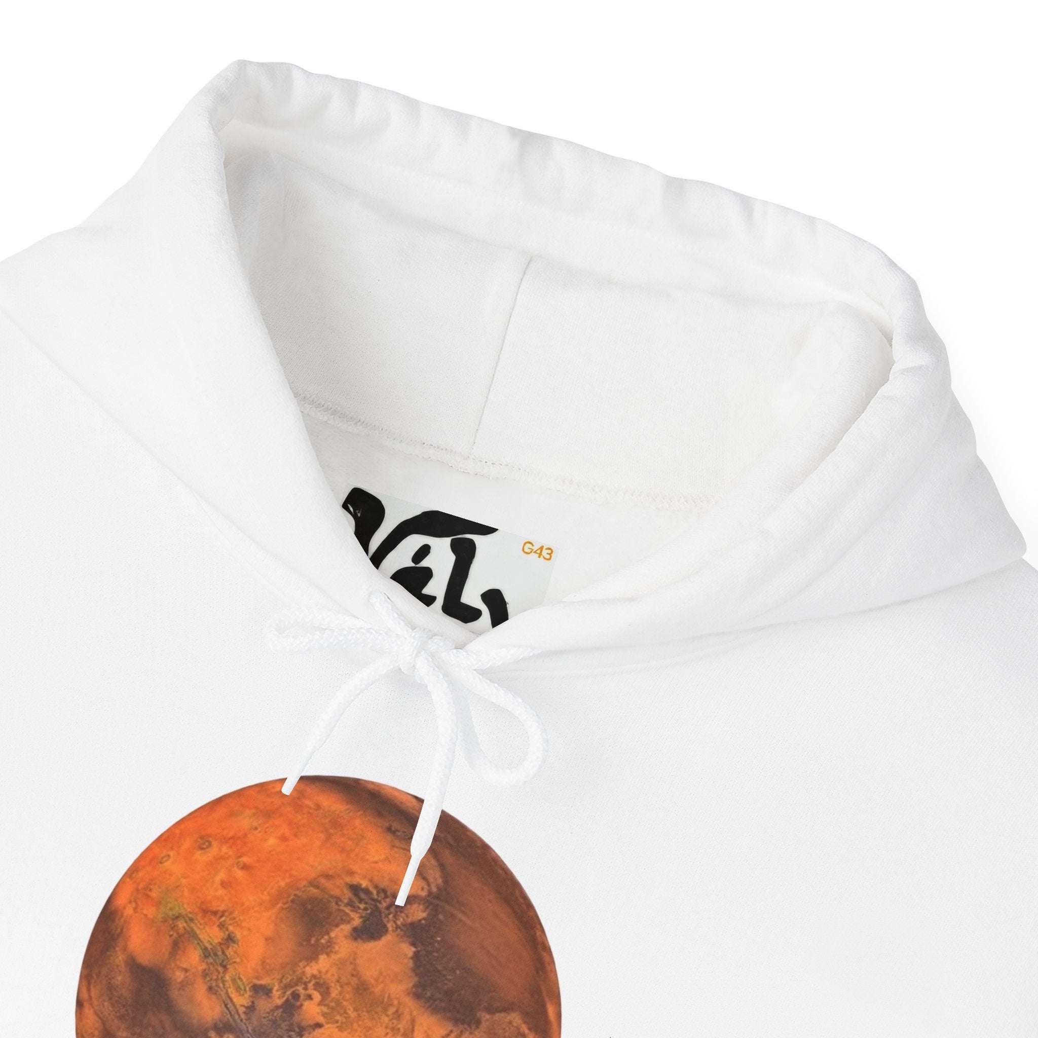 HOODIE MY GALAXY MARS Planet  — Retro NASA Poster Space Sweatshirt