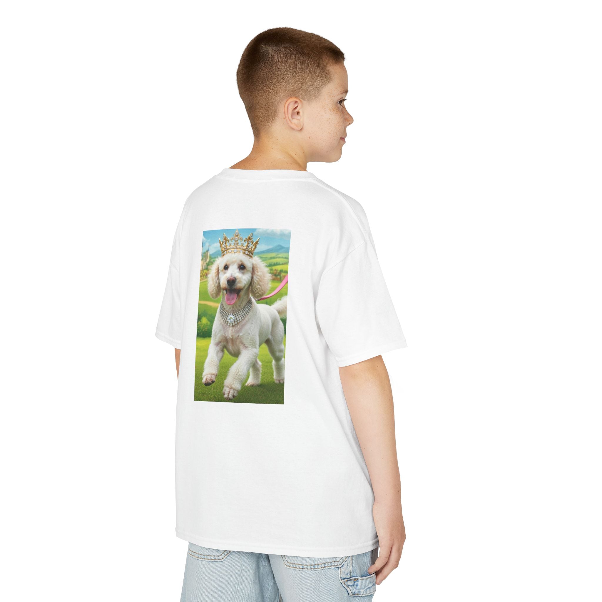 Funny Dog Lovers Kids Tee — Cute Cartoon Puppy Graphic Shirt
