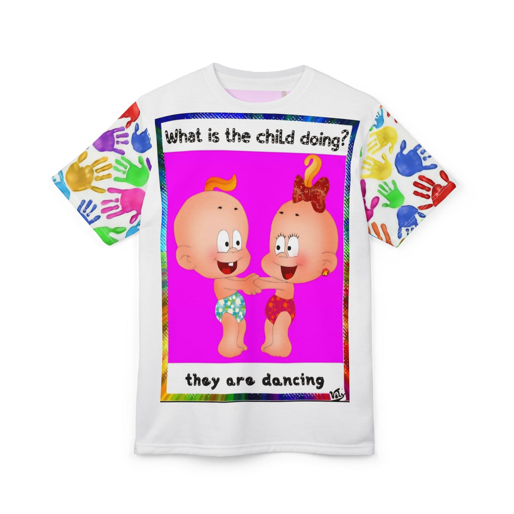Kids Dance Graphic Tee — "What is the child doing? They are dancing"
