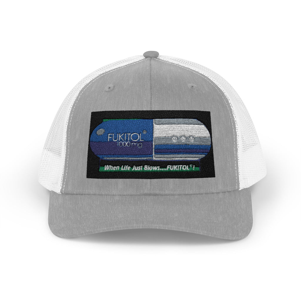 Trucker Cap — Retro Surf Wave Patch Snapback
