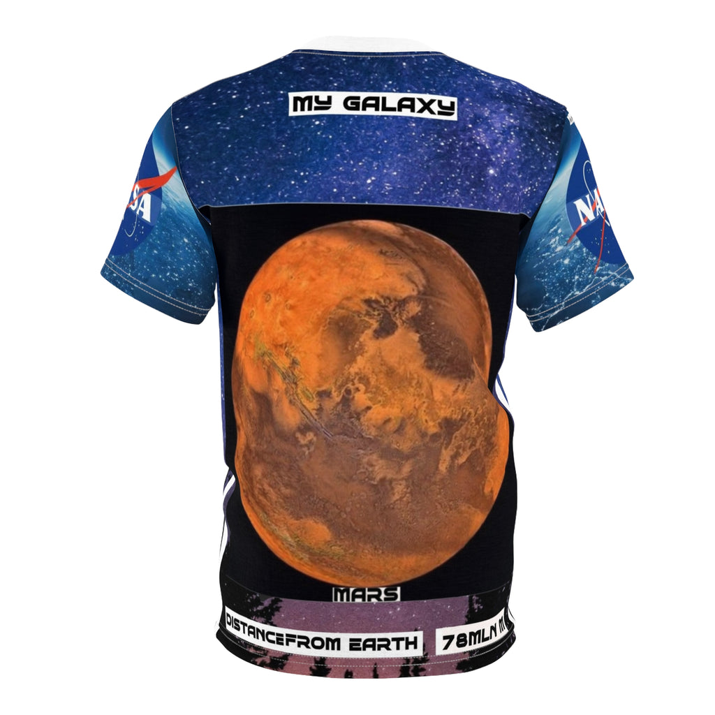 My Galaxy Mars Series T-Shirt — Bright Elegant All-Over Print Gift