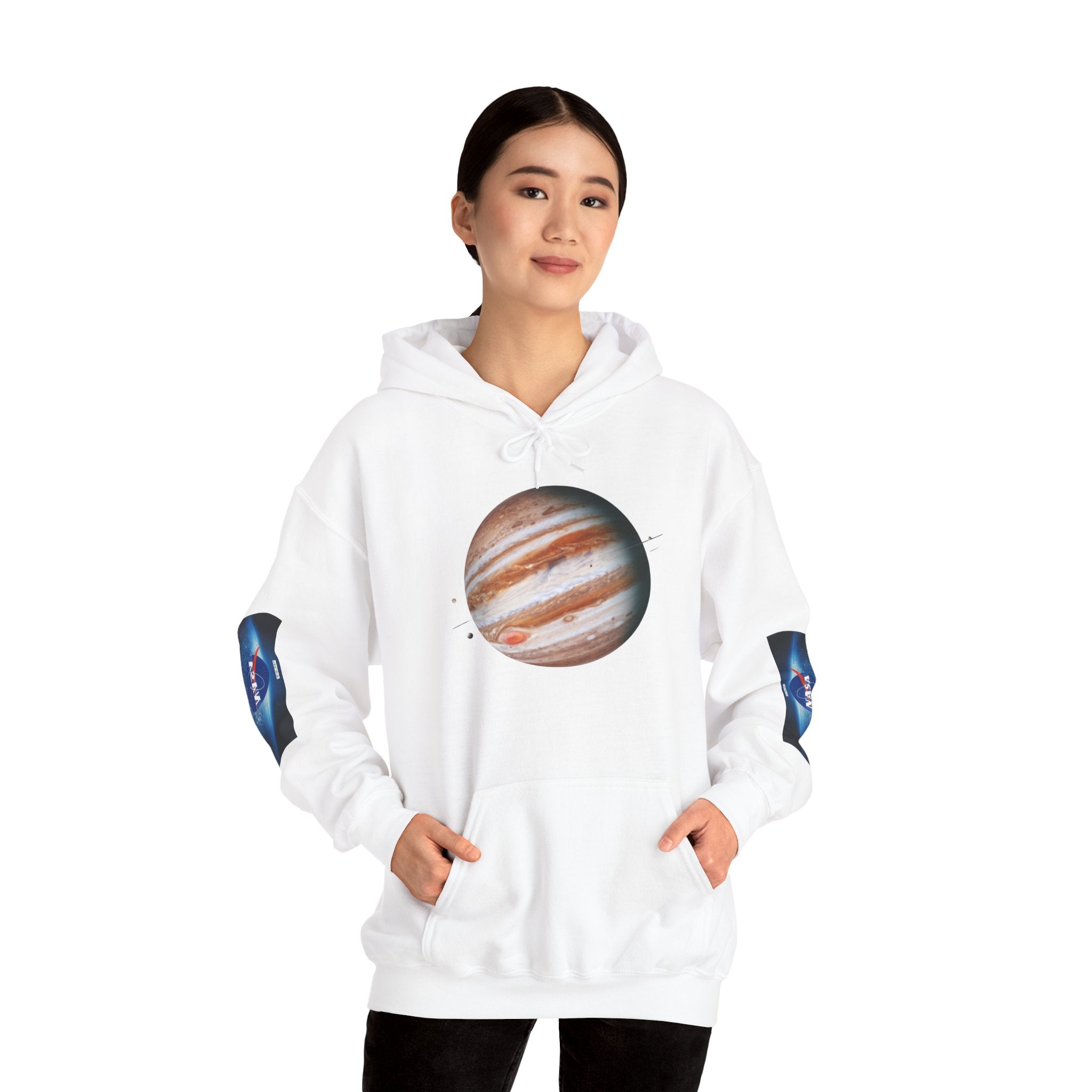 HOODIE MY GALAXY Planet Jupiter Hoodie — NASA-Inspired Space Graphic Pullover
